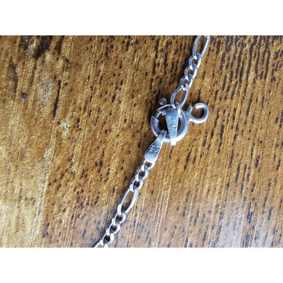 Vintage A & C Italian 925 sterling silver Charm bracelet w/ Stone Charms - Picture 3 of 5